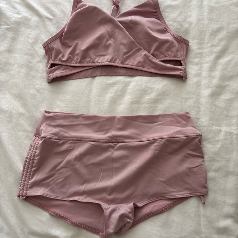 PINK Victoria's Secret Pink Bikini with Sports Bra Top